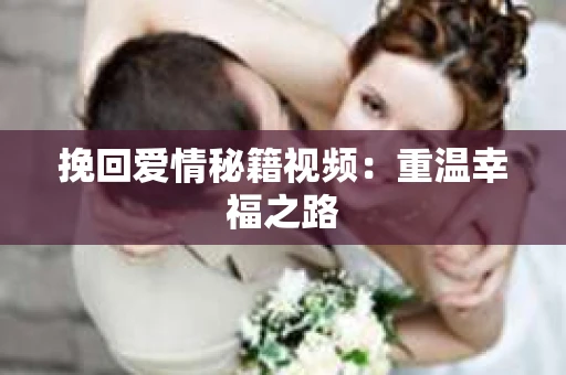 挽回爱情秘籍视频：重温幸福之路