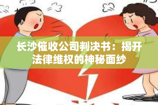 长沙催收公司判决书：揭开法律维权的神秘面纱