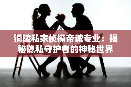 铜陵私家侦探帝诚专业：揭秘隐私守护者的神秘世界