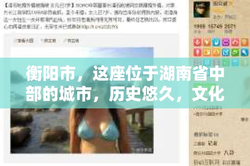 衡阳市，这座位于湖南省中部的城市，历史悠久，文化底蕴深厚。随着社会的发展，人们对于个人隐私的保护意识逐渐增强，私家侦探机构也应运而生。那么，衡阳市是否有私家侦探机构呢？今天，我们就来聊聊这个话题。