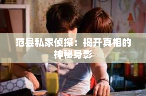 范县私家侦探：揭开真相的神秘身影