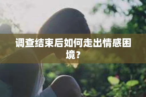 调查结束后如何走出情感困境？