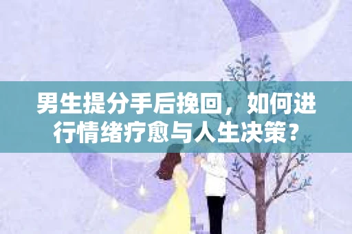 男生提分手后挽回，如何进行情绪疗愈与人生决策？