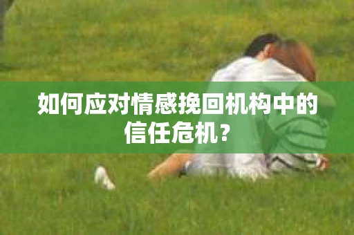 如何应对情感挽回机构中的信任危机？